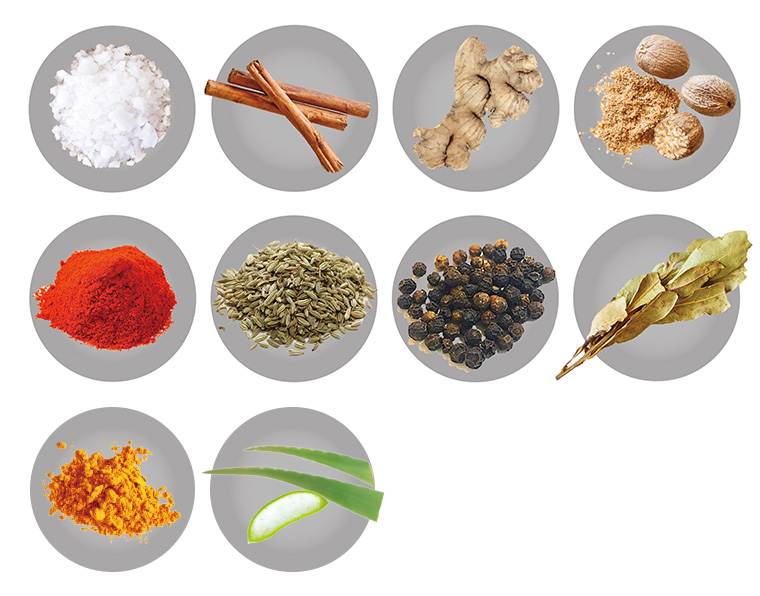 10 herbs and spices